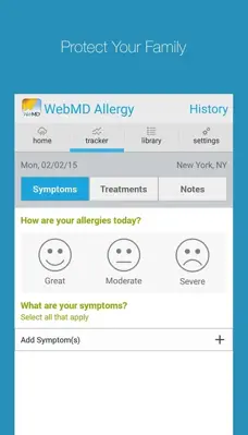 WebMD Allergy android App screenshot 1