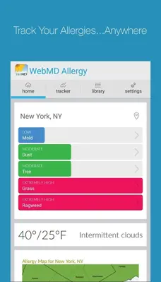 WebMD Allergy android App screenshot 4